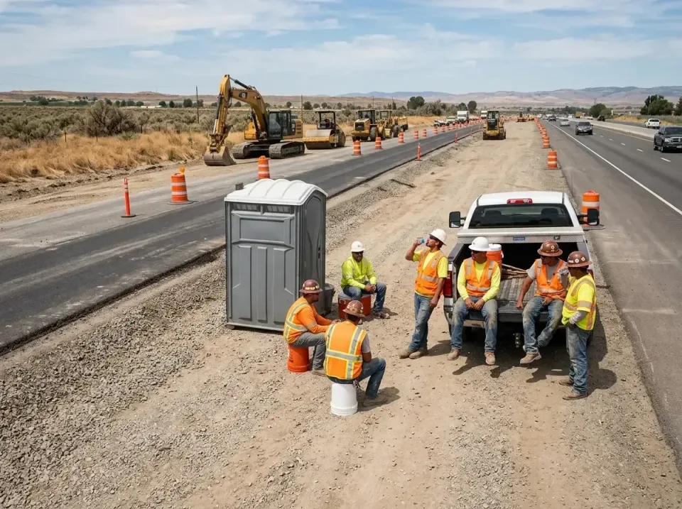highway-road-construction-crew-007 — frequently asked questions, Porta Potty and Restroom Rentals in Quail Ridge, FL